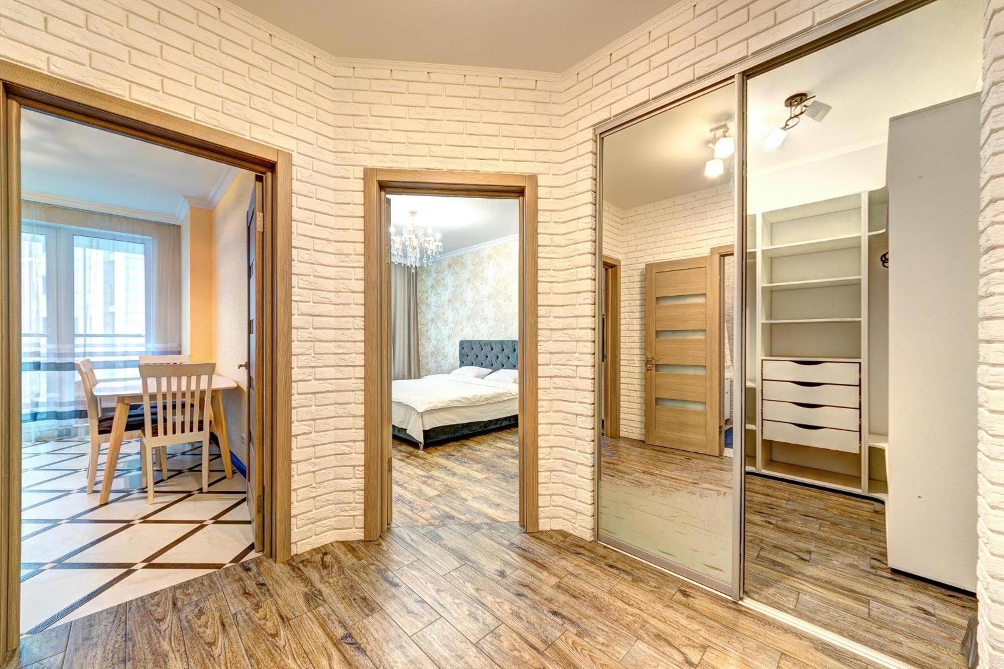 Apartment Voskresenska 18 , Парковые Озера Киев Номер фото